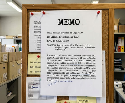 Image showing memo